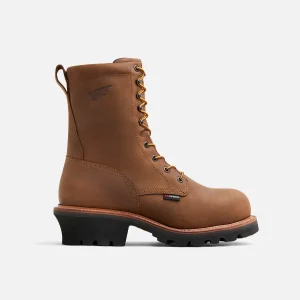 LoggerMax Men's 9-inch Waterproof Soft Toe  Boot