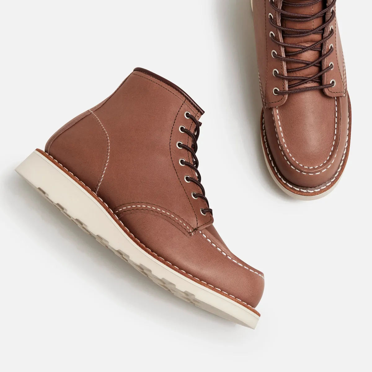 Classic Moc® & THE GREAT. Women's Short Boot in Multi Brown - Image 79