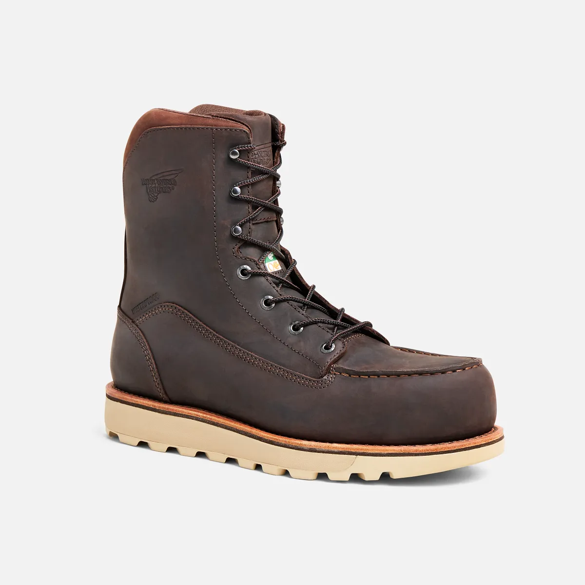 Traction Tred Lite Men's 8-inch Waterproof CSA Safety Toe Boot - Image 3