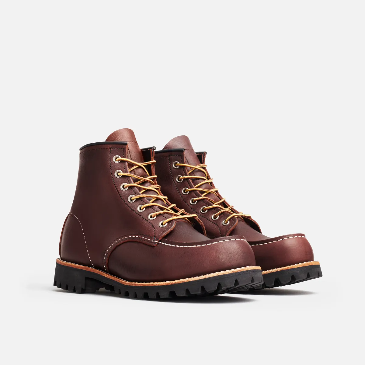 Roughneck Men's 6-Inch Boot in Briar Oil Slick Leather - Image 3