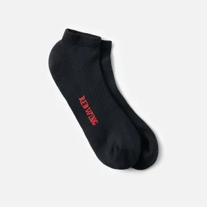 Nilit™ Breeze Cooling Light Weight Low Cut Unisex Breeze Nylon Low Cut Crew Sock in Black