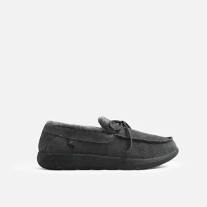 Drift Men's Suede Moc in Gray