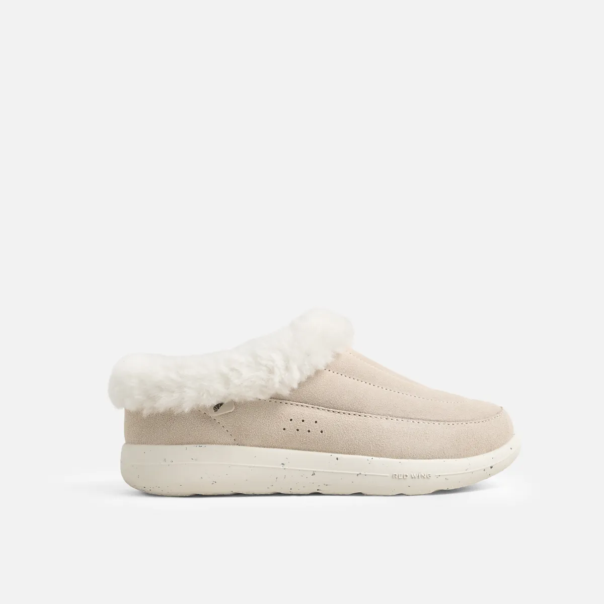 Drift Women's Suede Slip-On in Cream