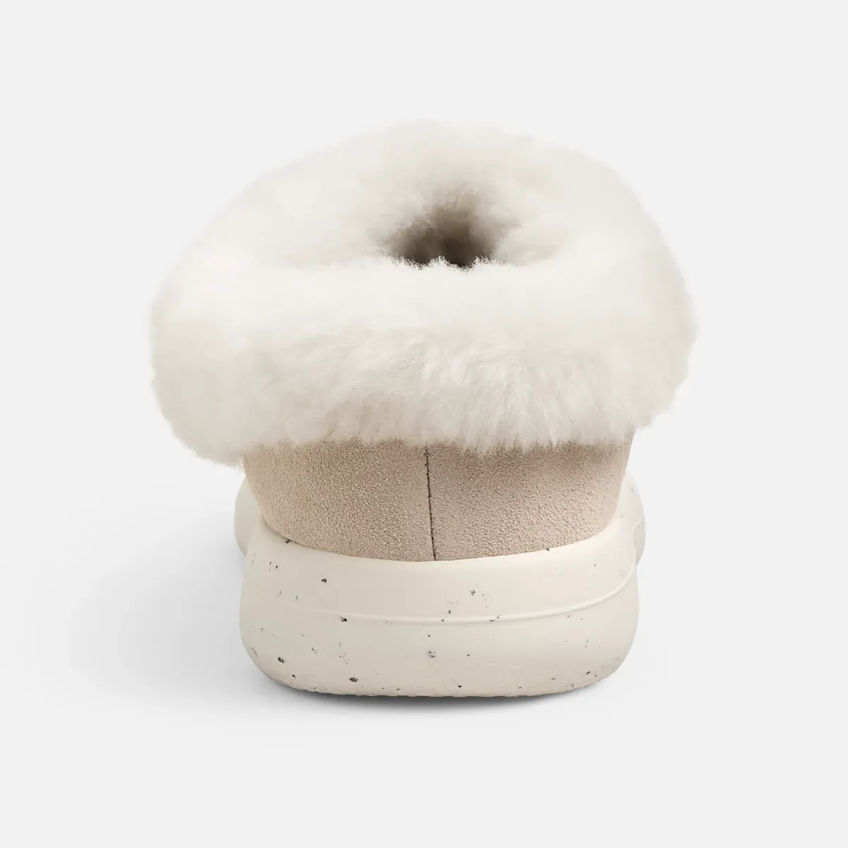 Drift Women's Suede Slip-On in Cream - Image 4