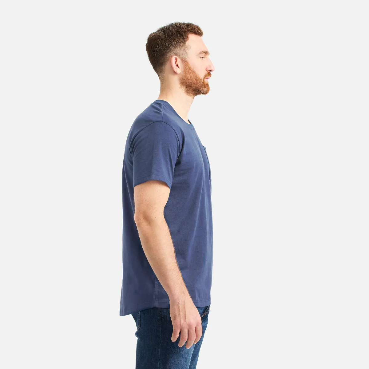 Short Sleeve Pocket T-Shirt Men's Short Sleeve T-Shirt in Black - Image 13