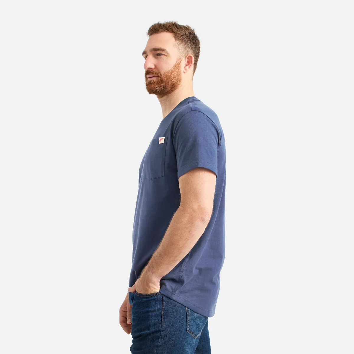 Short Sleeve Pocket T-Shirt Men's Short Sleeve T-Shirt in Black - Image 15