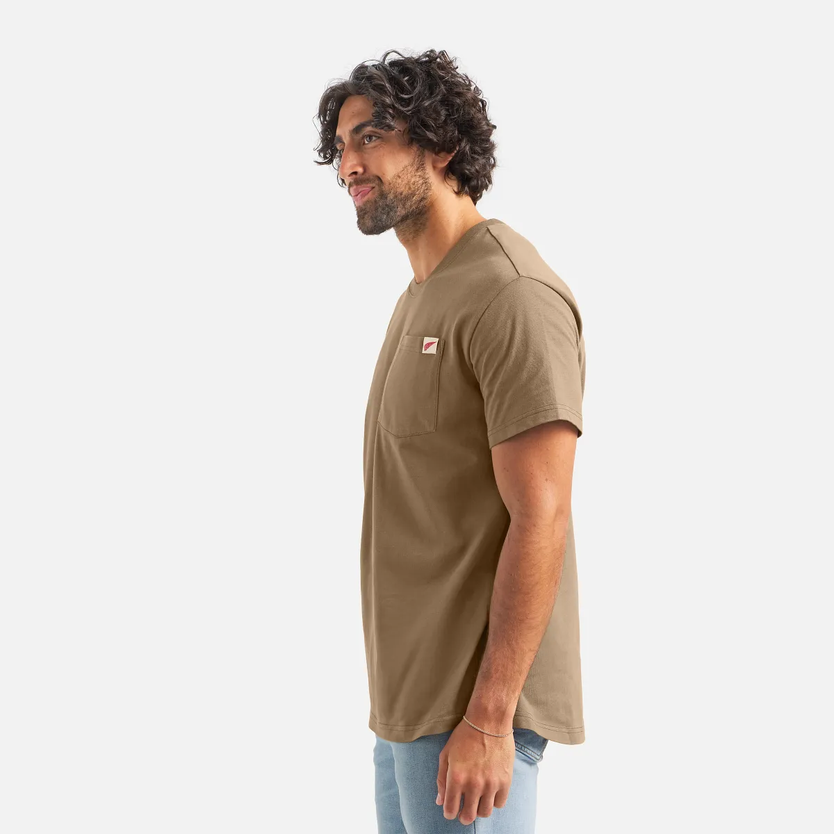 Short Sleeve Pocket T-Shirt Men's Short Sleeve T-Shirt in Black - Image 30