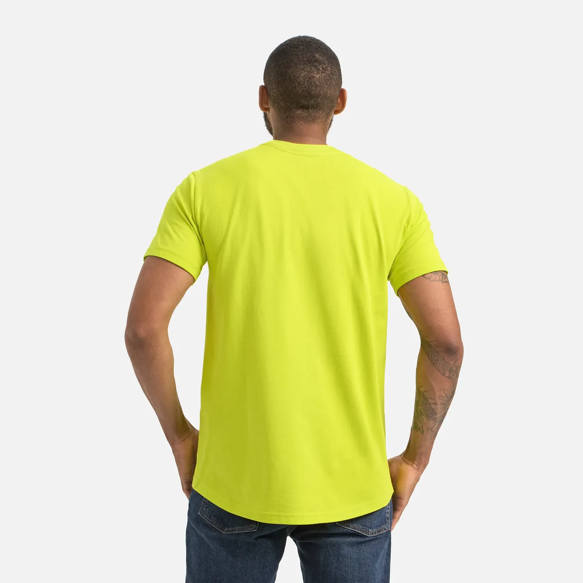 Short Sleeve Pocket T-Shirt Men's Short Sleeve T-Shirt in Black - Image 24