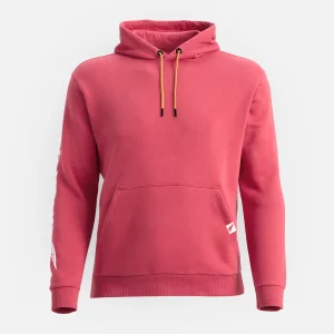 Hoodie with Sleeve Print Men's Hoodie in Red