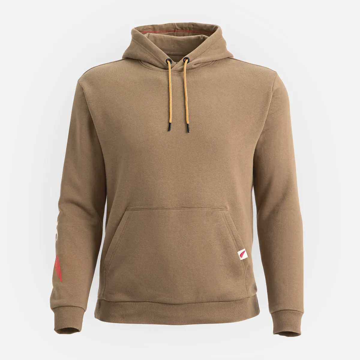 Hoodie with Sleeve Print Men's Hoodie in Black - Image 15