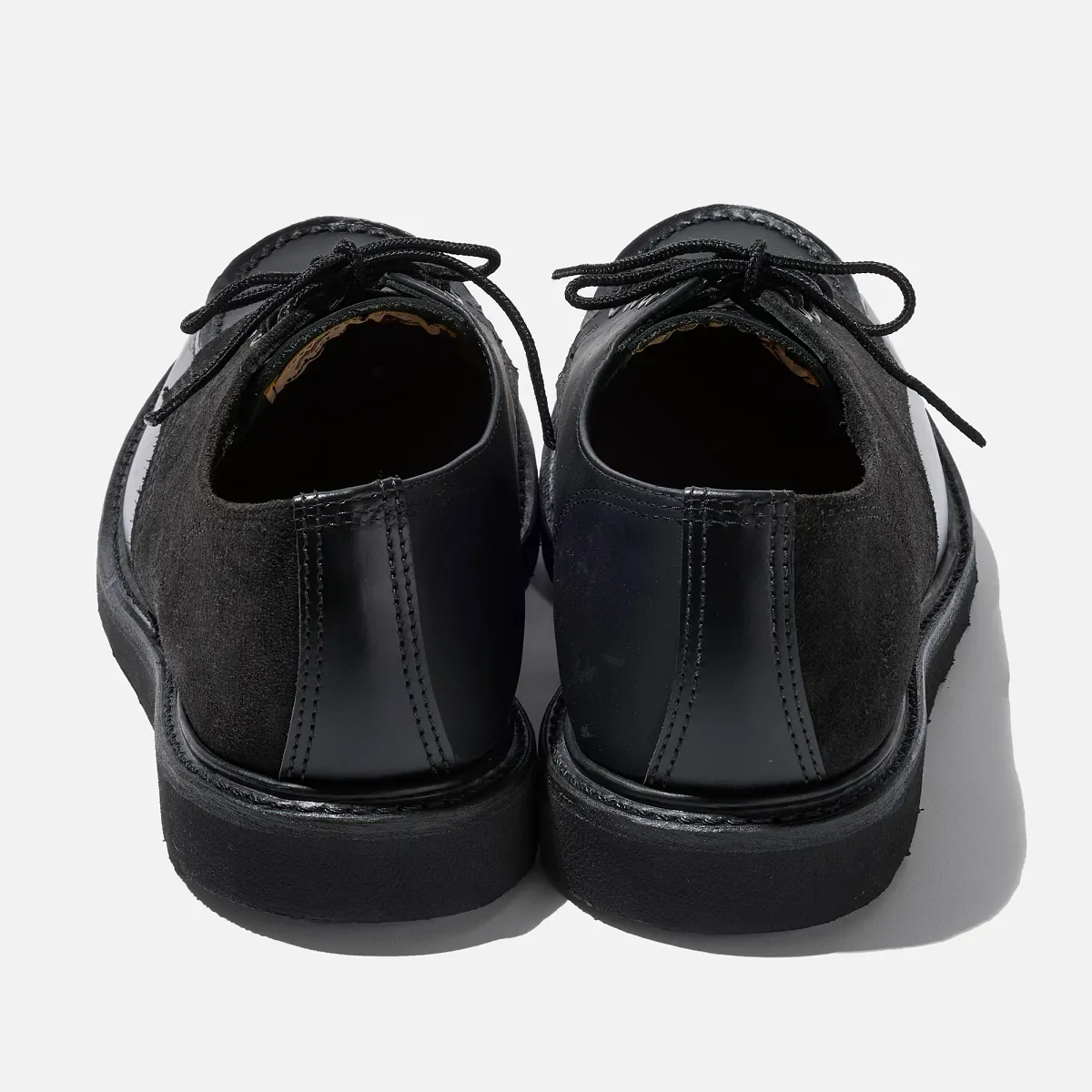 Engineered Garments Shop Moc Oxford Men's Oxford in Black Multi Leather - Image 4