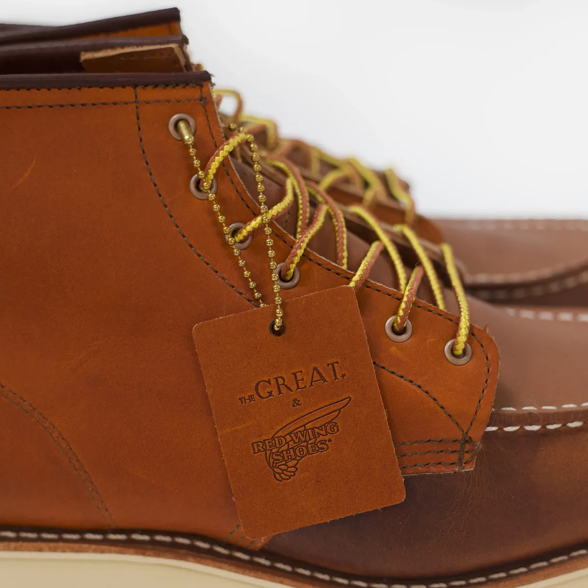 Classic Moc® & THE GREAT. Women's Short Boot in Multi Brown - Image 4