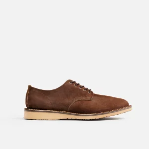 Weekender Oxford Men's Oxford in Chocolate Muleskinner Leather