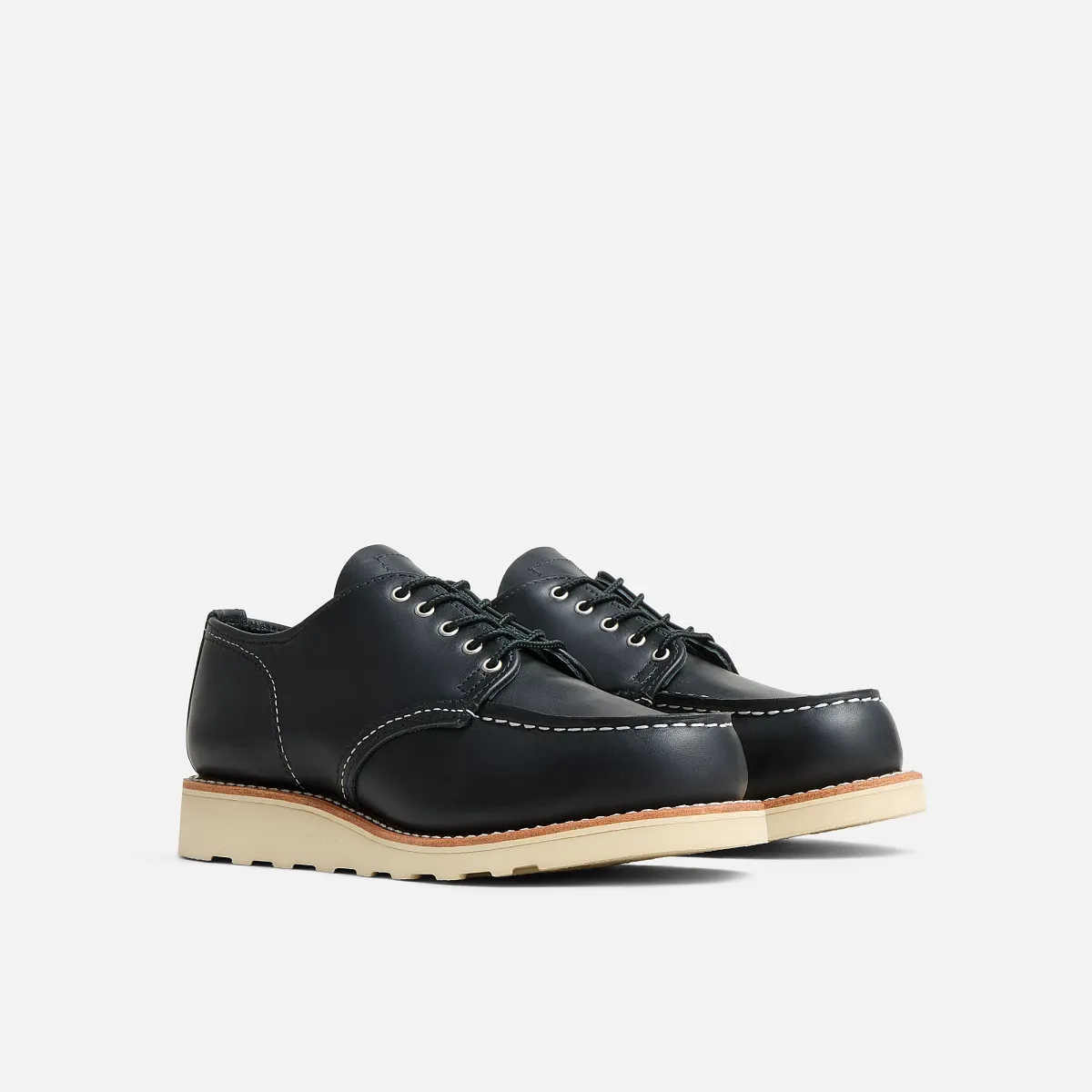 Shop Moc Oxford Women's Shop Moc Oxford in Black Boundary Leather - Image 3