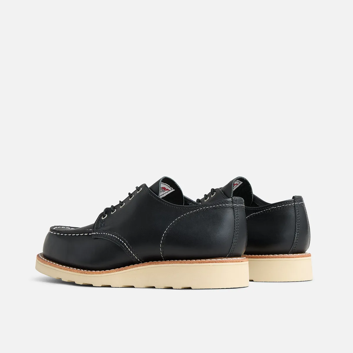 Shop Moc Oxford Women's Shop Moc Oxford in Black Boundary Leather - Image 4