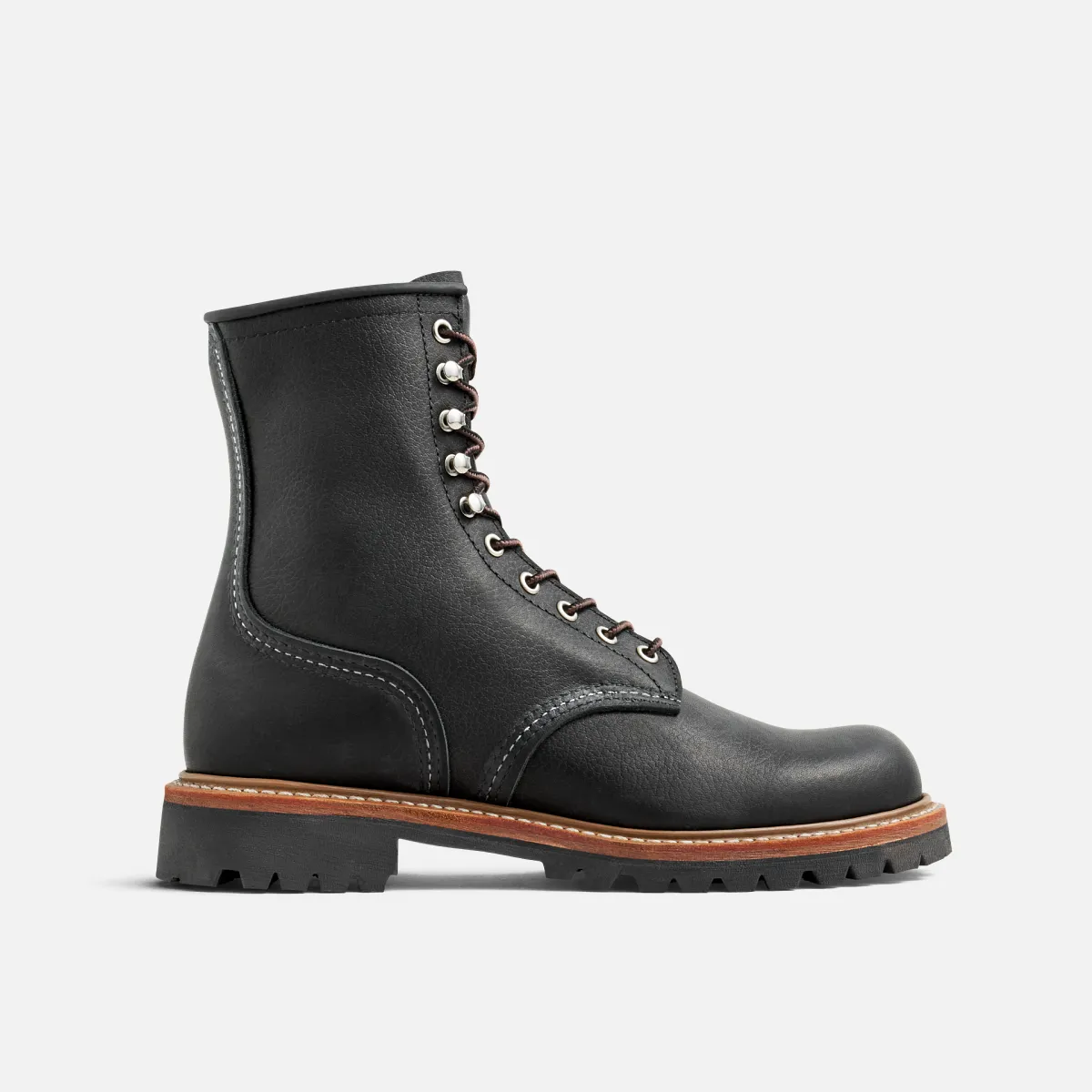 Logger Men's Logger Leather Boot in Briar - Image 8