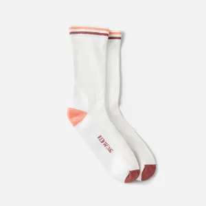 Vintage Stripe Cotton Blend Crew Unisex Vintage Stripe Crew Socks in Cotton Blend
