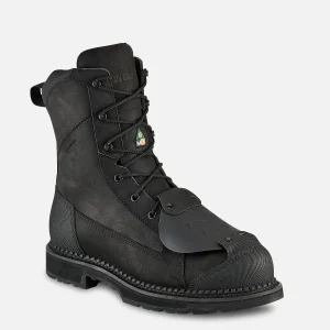 Axil Men's 8-inch Waterproof Metguard Safety Toe Work Boot